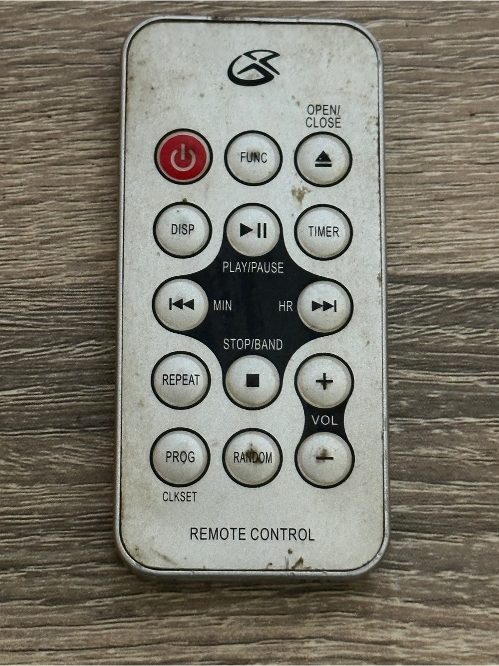 GPX KC218S CD Player GENUINE Remote Control Works